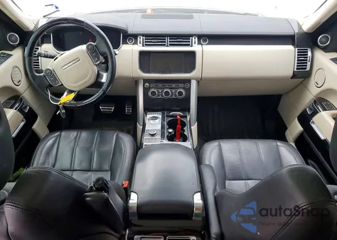 2015 Land Rover Range Rover Supercharged из США, поврежденный, VIN SALGS2TFXFA236607